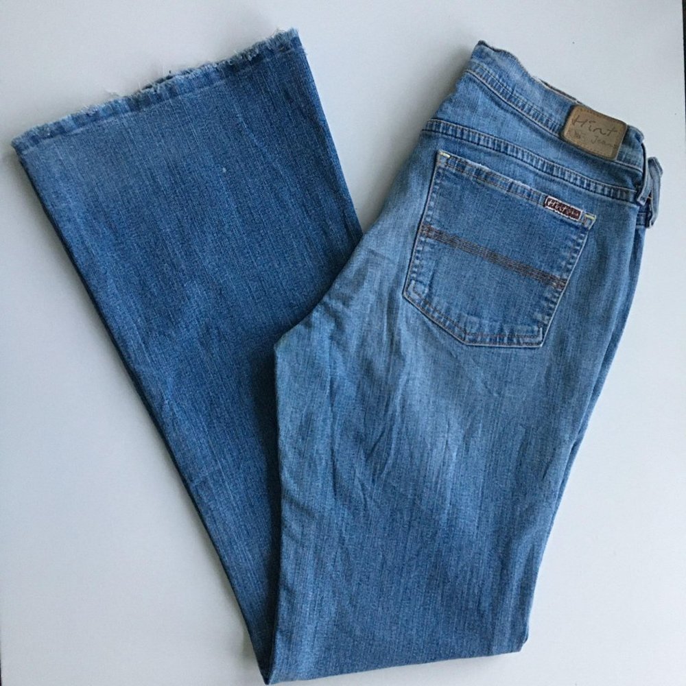 Y2K Hint Jeans / 9 / Light Wash Flare Jeans